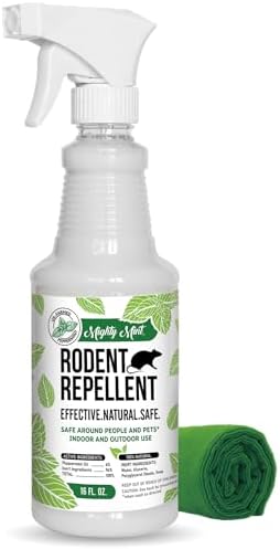 Mighty Mint Peppermint Oil Rodent Repellent Spray, 16 oz