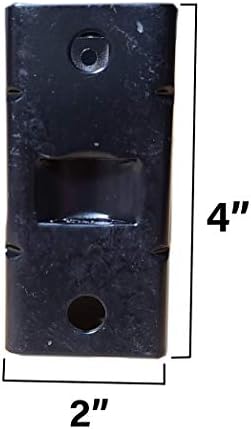 Class A Customs | 2 Pack Long 1,000 lb. Capacity RV Cargo Trailer Telescoping Swing Down Jacks 16" - 22.5" Extended 1319410-1622-2PK