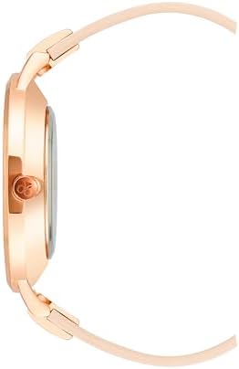 Nine West Women's Floral Dial Smooth Strap Watch