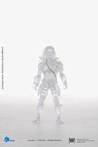 Hiya Toys Predator 2: Invisible City Hunter Prdator 1: 18 Scale 4" Acton Figure, Multicolor (JAN192905)