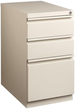 Staples 3-Drawer Vertical File Cabinet, Letter Size Documents, Lockable, 19.88" D x 15" W x 27.75" H, Black