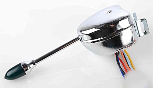 Turn Signal Switch Chrome Plated Steel | Turn Signal Switch Chrome Plated Steel for vehicles that don't already have a factory style switch on the