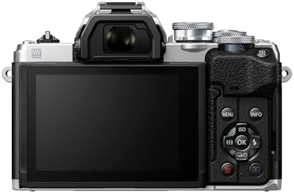 OM SYSTEM Olympus E-M10 Mark IV Silver Micro Four Thirds System Camera M.Zuiko Digital ED 14-42mm F3.5-5.6 EZ kit 20MP Sensor 5-Axis Image