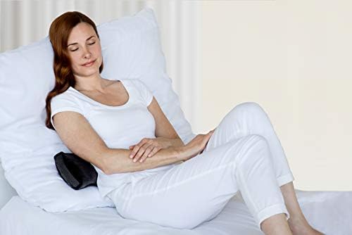 Bucky Baxter Ergonomic & Supportive Adjustable Lumbar Pillow, Black, One Size,Cotton