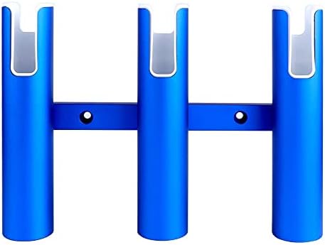 Aluminium Wall-Mounted Fishing Rod Holder for Boat, Garage & Marine - Holds Rods & Poles
