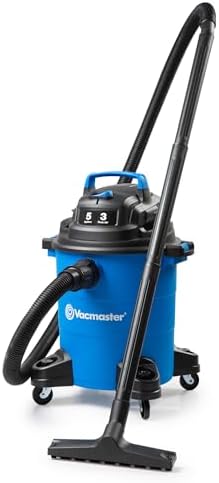 Vacmaster VOC809PF 8-Gal 4 Peak HP Utility Wet/Dry Vacuum Blue