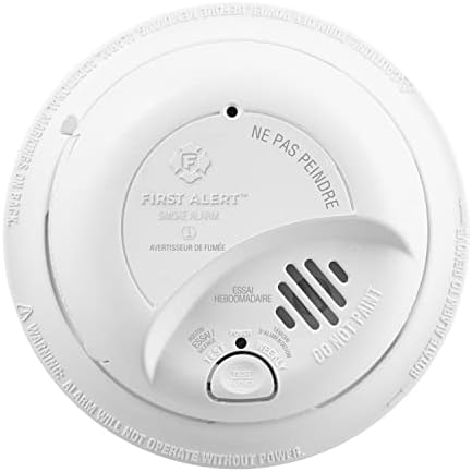 9120BA Hardwired Ionization Smoke Alarm with Battery Backup