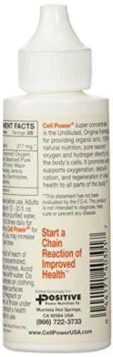 Cell Power® Oxygen Drops (2oz) - Liquid Oxygen Dietary Supplement Enriched with Beets