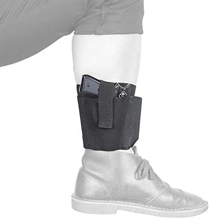 Ankle Holster with 2 Mag Pouches for Concealed Carry Pistol Holster | Compatible with G42, 43, 36, 26, Ruger LCP, LC9, and Similar Subcompact Guns