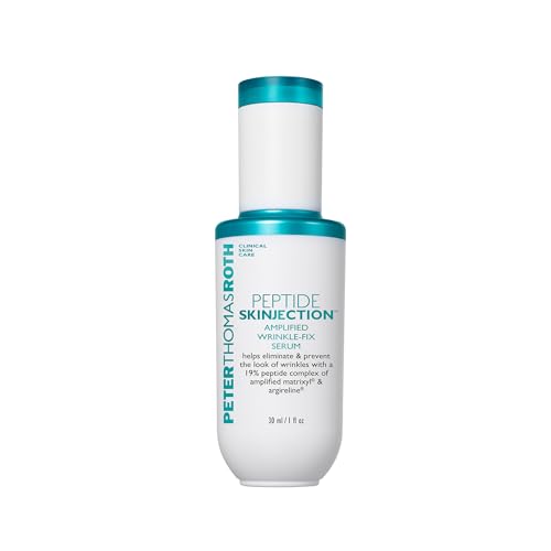 Peter Thomas Roth | Peptide Skinjection™ Amplified Wrinkle-Fix Serum, Clinically Proven Refillable Serum for Anti-Aging and Loss of Firmness