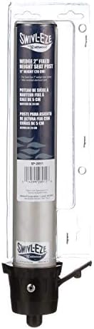 Attwood Wedge 2-Inch Series Extension Posts, Fixed Height Seat Posts with Satin Anodized Finish