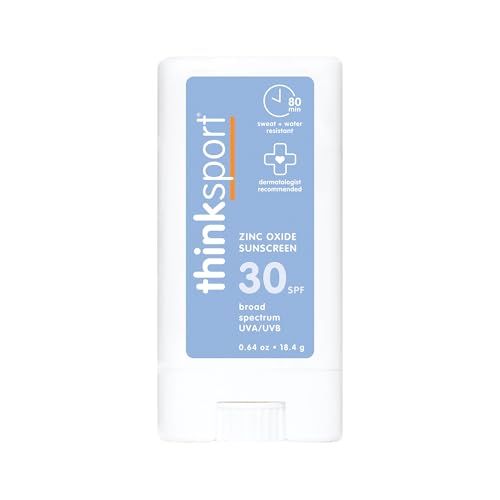 Thinksport Mineral Sunscreen SPF 50+ Zinc Oxide, Water Resistant, 3 Fl Oz