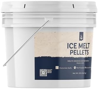 Pure Original Ingredients, Ice Melt, 8 Lb | For melting ice on driveways, sidewalks, and steps