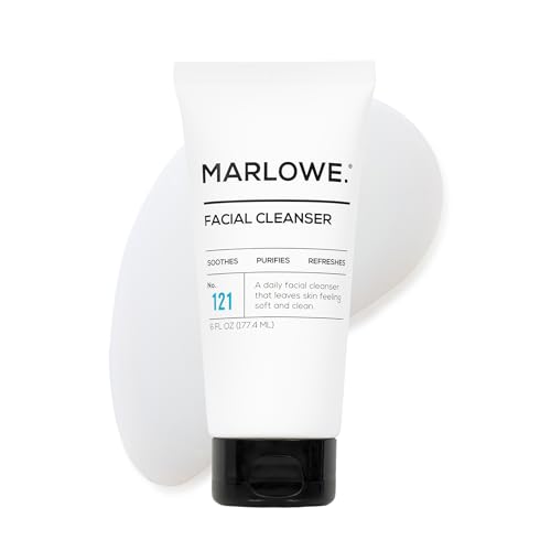 MARLOWE. Facial Cleanser, Daily Face Wash, Removes Dirt + Oil, 6 oz | Daily Face Wash that removes dirt, oil, and impurities for refreshed skin. Clean vegan formula with Original Sage + Fir scent