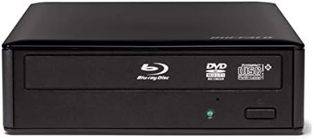 BUFFALO MediaStation Desktop 16x External Blu-ray Writer for PC with USB 3.0. TAA Compliant. Plays and Burns Blu-Rays, DVDs, and CDs.