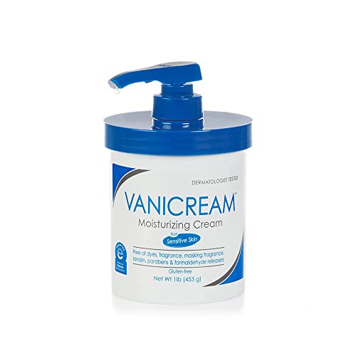 Vanicream Moisturizing Skin Cream for Sensitive Skin 16 oz (Pack of 12)