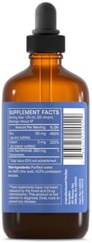 BodyBio Liquid Zinc - Concentrated Antioxidant for Immune & Cell Health | Liquid Zinc Supplement for Adults & Kids