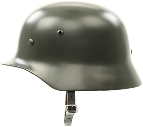 German WWII M35 Steel Helmet- Stahlhelm 35 WW2 M1935- Extra Large Shell- Size 70