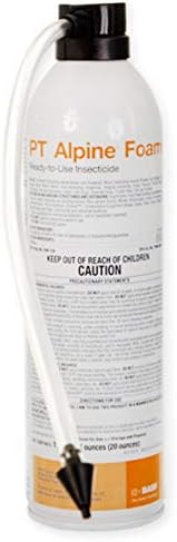 BASF PT Alpine Foam, Ready to Use Insecticide for Ant & Termite Control, Quick Kill Indoors or Outdoors, 20 Ounce