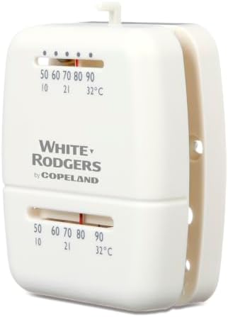 White-Rodgers Snap Action Thermostat, Cool Only, 1C21-101