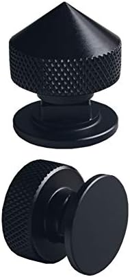 JGR 1 Pair Welding Hood (Pipeliner) Fasteners Aluminum (Spiked-Black)
