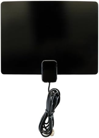 Winegard FL-5000 Indoor HD Antenna FlatWave - Non-Amplified VHF/UHF Indoor TV Antenna-Over-the-Air Reception-40 Mile Range-NextGen TV Compatible Ultra-Thin-Dual Color Easy Setup-For Metro Areas