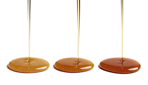Escuminac Canadian Maple Syrup Variety Set, Including our 3 Harvests Extra Rare, Great Harvest, Late Harvest. 3 X 6.8 fl oz, 100% Pure & Organic