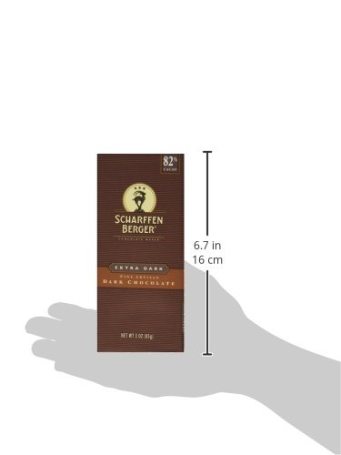 Scharffen Berger, 82% Extra Dark Chocolate Bar, 3 oz