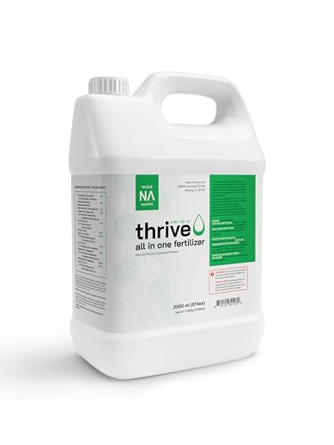 Thrive Planted Aquarium Fertilizer -All in One Planted Tank Liquid Fertilizers - Micro & Macro Nutrient Rich Food for Aquatic Plants - Highly Concentrated for 2500 Gallons of Water - Handy Pump Bottle