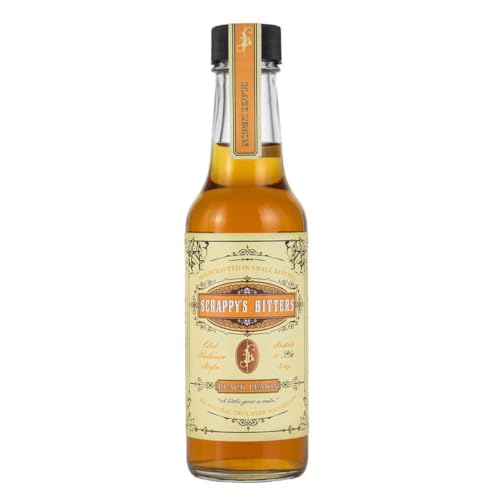 Scrappy's Bitters - Black Lemon, 5 Oz - Organic Ingredients, Finest Herbs & Zests, No Extracts, Artificial Flavors
