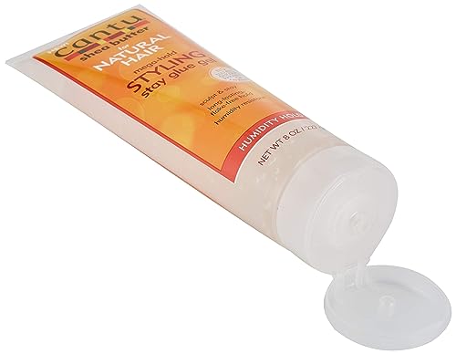 Cantu Natural Hair Styling Gel Stay Extreme Hold Tube, 8 Oz