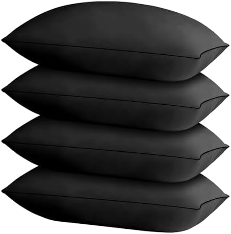 HIMOON Bed Pillows for Sleeping 2 Pack,Queen Size Cooling Pillows Set of 2,Top-end Microfiber Cover for Side Stomach Back Sleepers