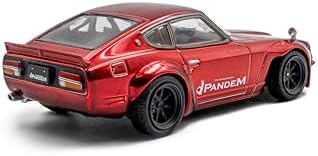 Solido 1:43 Scale Pandem 240Z Red 1973 Diecast Model Car S4316302