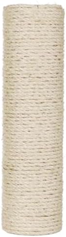 TRIXIE Replacement Sisal Post for Cat Scratching Posts, Backup Scratcher for Indoor Cat Furniture, Trees and Towers, 3.5 in x 23.6 in (9 x 60 cm)