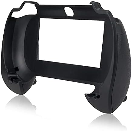 New Grips Hand Grip Compatible Durable Joypad Plastic Flexible Hand Grip Compatible with for PS Vita PSVita PlayStation Vita 1000 (PCH-1000), Black