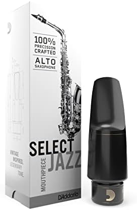 D’Addario Woodwinds Select Jazz Alto Saxophone Mouthpiece - D6M - Mouthpiece for Alto Sax