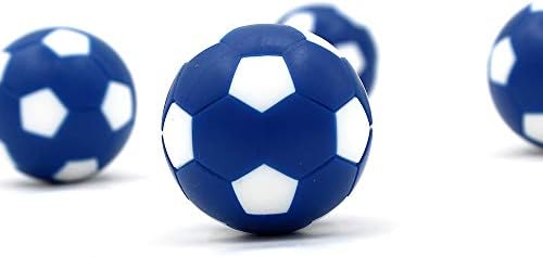 BQSPT Foosball Table Replacement Foosballs,Mini Colorful 36mm Official Tabletop Game Ball - Set of 14 Soccer Balls (14 Pack)