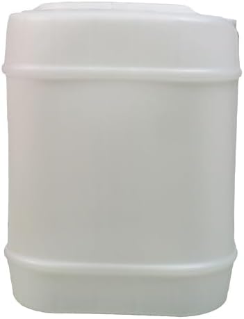 | 19L / 5Gallon White Jerrican | White Jerrican Jug | Food Grade Quality | BPA Free | Perfect Container to Ship Chemicals & Liquids | Easy Stacking