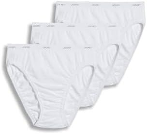 Jockey Women's Underwear 100% Cotton Classic French Cut - 3 Pack