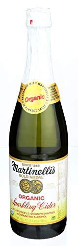 Martinelli's Organic Sparkling Apple Grape 25.4 Fl Ounce