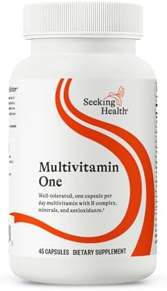 Seeking Health Multivitamin One - Supplement with Zinc, Vitamin B12