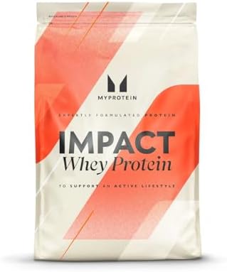 Myprotein Impact Whey Protein Powder, 2.2 Lbs (30 Servings) Chocolate Milkshake, 22g Protein & 5g BCAA Per Serving, Protein Shake for Superior Performance, Muscle Strength & Recovery, Gluten Free