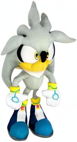 Great Eastern GE-98960 Sonic The Hedgehog 13" Plush Doll, Silver
