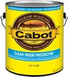 Cabot Clear Wood Protector, Clear, 1 Gallon