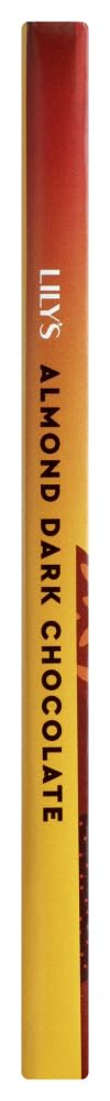 Lily's - Dark Chocolate Bar 55% Cocoa Almond - 3 oz.pack of 2
