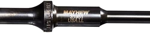 Mayhew Tools 32020 Pneumatic Roll Pin Punch, 5-Piece Set
