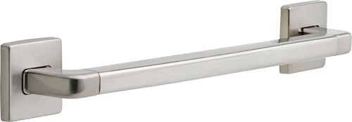DELTA FAUCET 41918-SS Angular Modern Grab Bar, 18-Inch, Stainless, Brilliance Stainless Steel