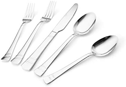 Pfaltzgraff Sapphire Bay 20-Piece Stainless Steel Flatware Set, Service for 4