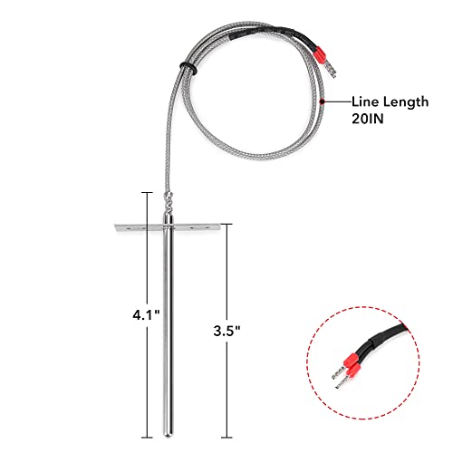 Stanbroil RTD Temperature Probe Sensor for Pit Boss 700 and 820 Series | RTD High-Temperature Sensor Replacement for Pit Boss Wood Pellet Grill