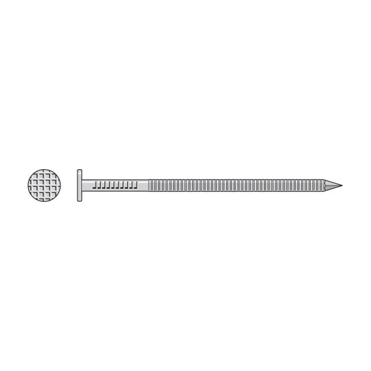 Simpson Strong-Tie S6PTD5 Preservative-Treated Wood Decking Nail, Ring Shank — 2 in. x .120 in. Type 304 (5 lb.)